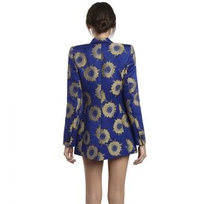 Alice + Olivia Sunnie Sunflower Blazer